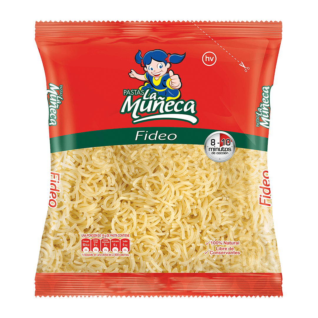 Muñeca que cheap come fideos