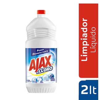 Limpiador Ajax Bicloro 2000ml