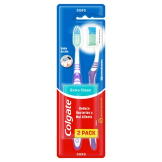 Cepillo Dental Colgate Extra Clean Duro 2cepillos pague 1cepillo
