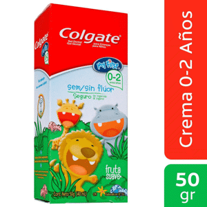 Crema Dental Colgate Fruta Suave 0-2 Años My First 50ml