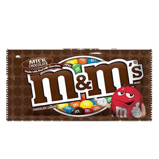 Chocolate M&M’S Singles 9dp x36un x47.9gr Milk Chocolate