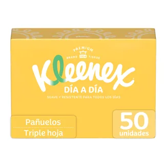 Pañuelo Facial Kleenex 50pañuelos