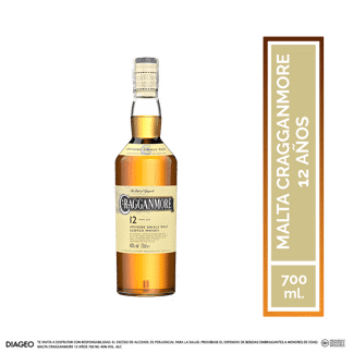 Whisky Cragganmore 6un x700ml
