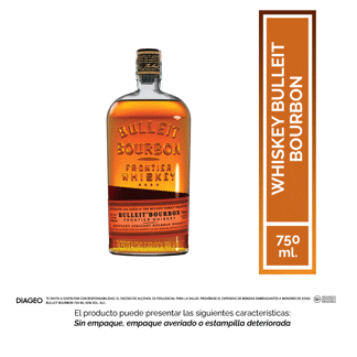 Whiskey Bulleit Bourbon 750 ML (Outlet)
