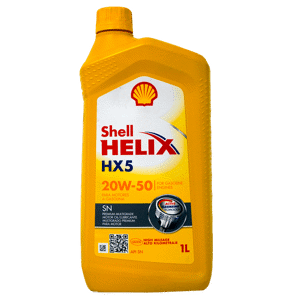 Aceite Shell Helix HX5 20W50 6un x1lt