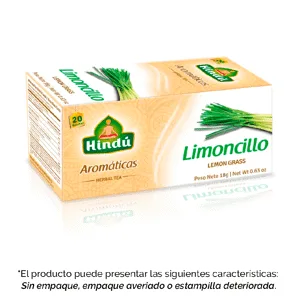 Aromática Limóncillo x20 Sobres (Outlet)
