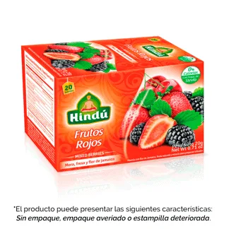 Infusión Frutos Rojos x20 Sobres (Outlet)