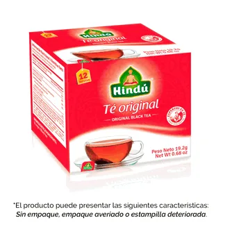 Té Negro Original x12 Sobres (Outlet)