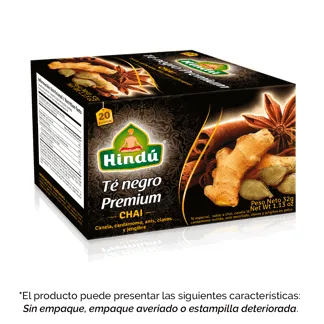 Té Sabores Premium Chai x20 Sobres (Outlet)