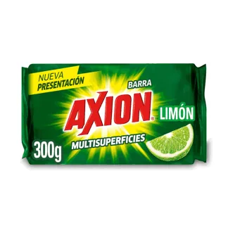 Lavaplatos Axión Barra Limón Nueva Formula 300gr