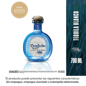 Tequila Don Julio Blanco 700 ML (Outlet)