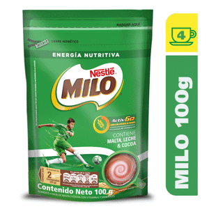 Milo Activ-Go Bolsa Cierre x100gr