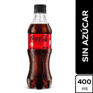Gaseosa Coca-Cola Sin Azucar Pet x400ml