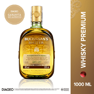 Buchanan’s Master whisky escocés 1000 ml