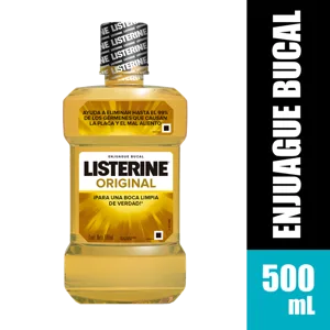 Enjuague Bucal Listerine Original x500ml