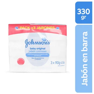 Jabón Johnson´S Baby Original x3Un x110gr
