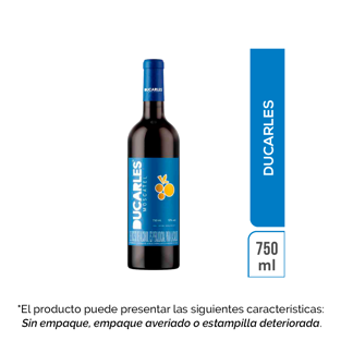 Vino Ducarles Moscatel  x750ml (Outlet)