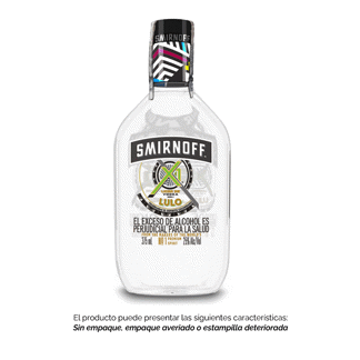 Licor De Vodka Smirnoff X1 De Lulo 375ML (Outlet)