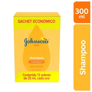 Shampoo Johnson´S Baby Original Sachet x12Un x25ml