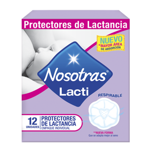Protector Nosotras Lacti x12 Protectores