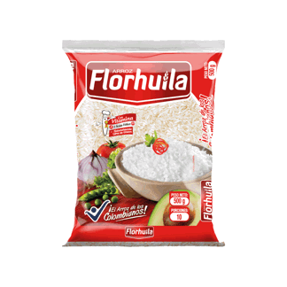 Arroz Florhuila x25Un x500gr
