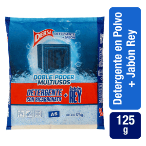 Detergente As Bicarbonato + Jabón Rey x125gr
