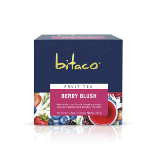 Infusión Bitaco Himalaya Frutal Berry Blush x10 Sobres