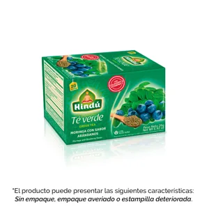Té Verde Himalaya Moringa Arandanos x20 Sobres (Outlet)