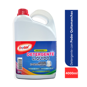 Detergente Líquido Biodegradable Frotex x4000ml