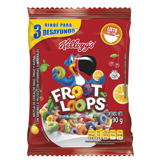 Cereal Kellogg Froot Loops Megapaketicos x90gr