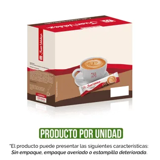 Café Juan Valdez Liofilizado Plegadiza Sticks x100Und x1.5gr (Outlet)