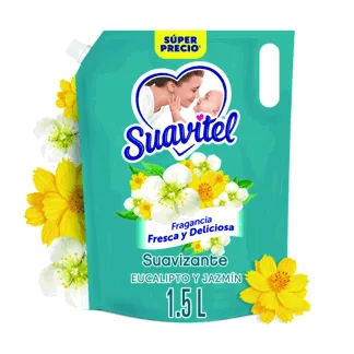 Suavizante Suavitel Eucalipto Y Jazmin x 1500ml