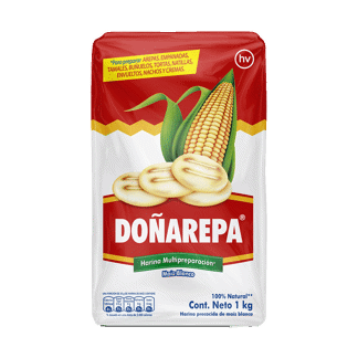 Harina Maiz Blanca Doñarepa x1000gr