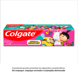 Crema Dental Colgate Kids Agnes And Fluffy x60gr (Outlet)