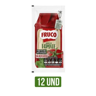 Salsa Tomate Fruco Sachet x12Un x80gr