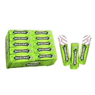 Goma de Mascar Wrigley Doublemint x20 Unidades x5 Sticks