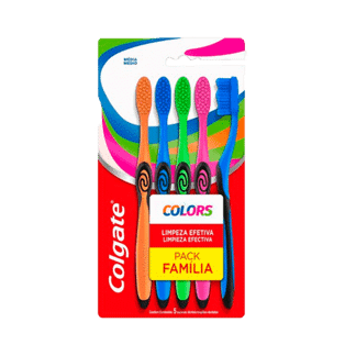 Cepillo Dental Colors x5 Cepillos