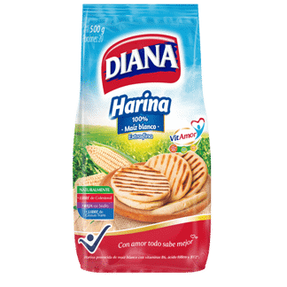 Harina Maiz Blanco Diana x500gr