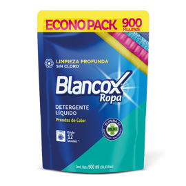 Detergente Liquido Blancox Ropa x900ml