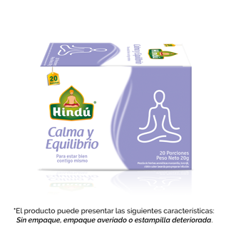 Infusion Saludable Calma y Equilibrio x20 (Outlet)