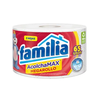 Papel Higiénico Familia Mega Rollo x1 Rollo x29.6 mts