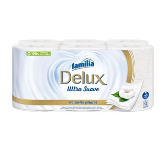 Papel Higiénico Familia Delux x12 Rollos x29 mts