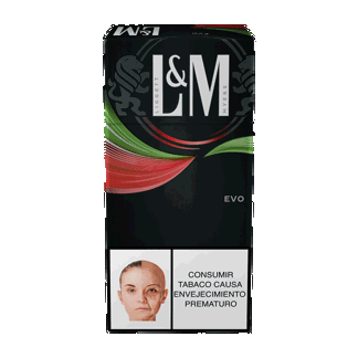 Cigarrillo L&M Evo Verde Rojo Mnt x100Dp x10Un x10 Cigarrillos