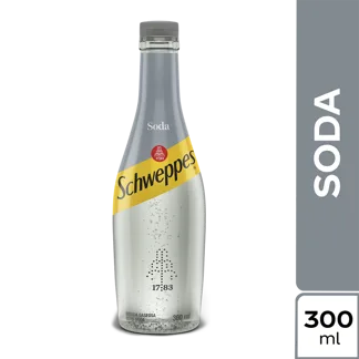 Schweppes Soda Vidrio x300ml
