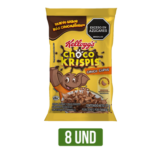 Cereal Kellogg Choco Copos x8Un x27gr