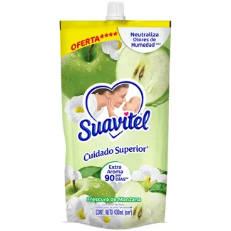 Suavizante Suavitel Frescura De Manzana x430ml