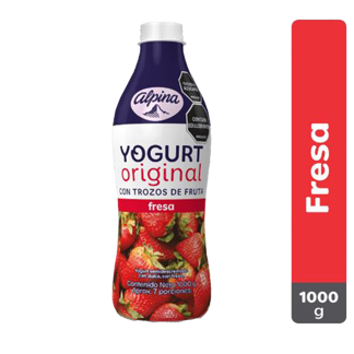 Yogurt Alpina Original Fresa x1000gr