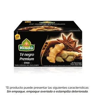 Te Himalaya Negro Chai x50 (Outlet)