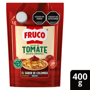 Salsa De Tomate Fruco DoyPack x400gr