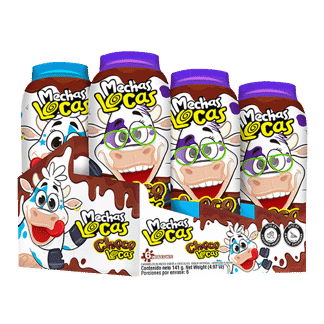 Mechas Locas Choco Locas x6Un